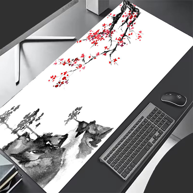 Creative All-match National Style Overlocked Mouse Pad