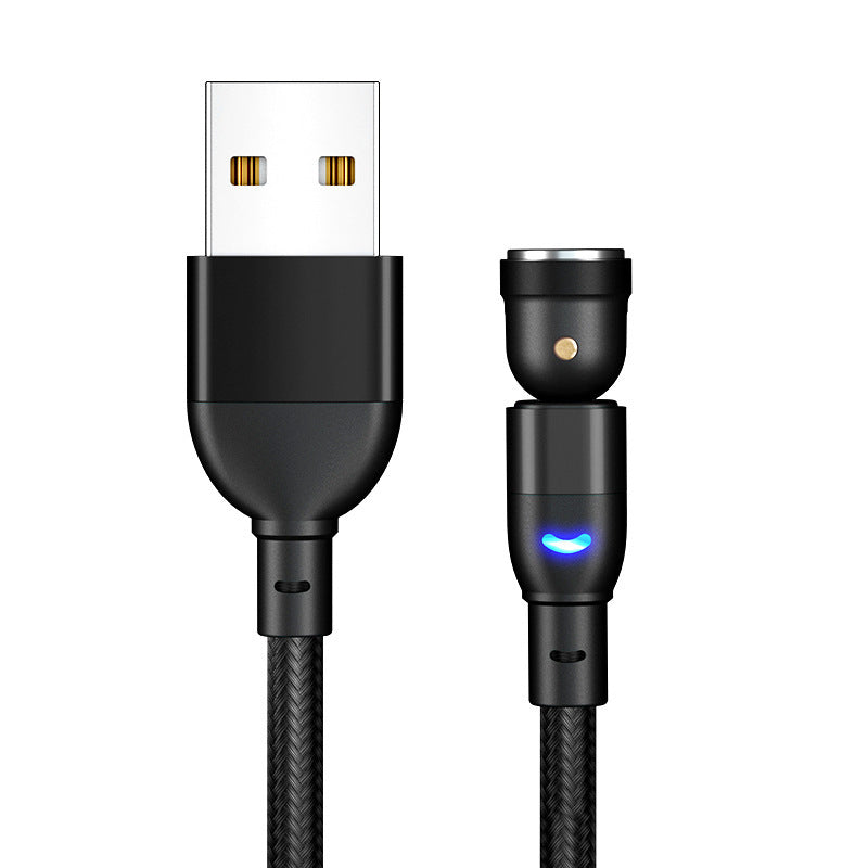 Data Cable 540 Degree Magnetic Charging Cable Three-in-one