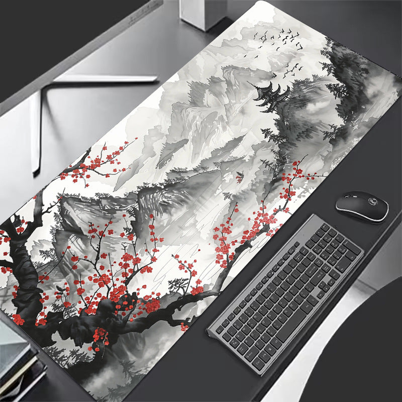 Creative All-match National Style Overlocked Mouse Pad