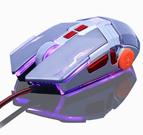 Silent mute computer wired gaming mouse