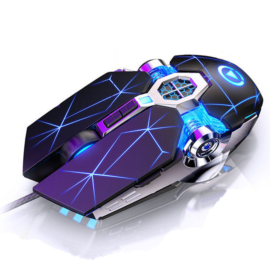 Gaming Mouse Wired Silent Mechanical