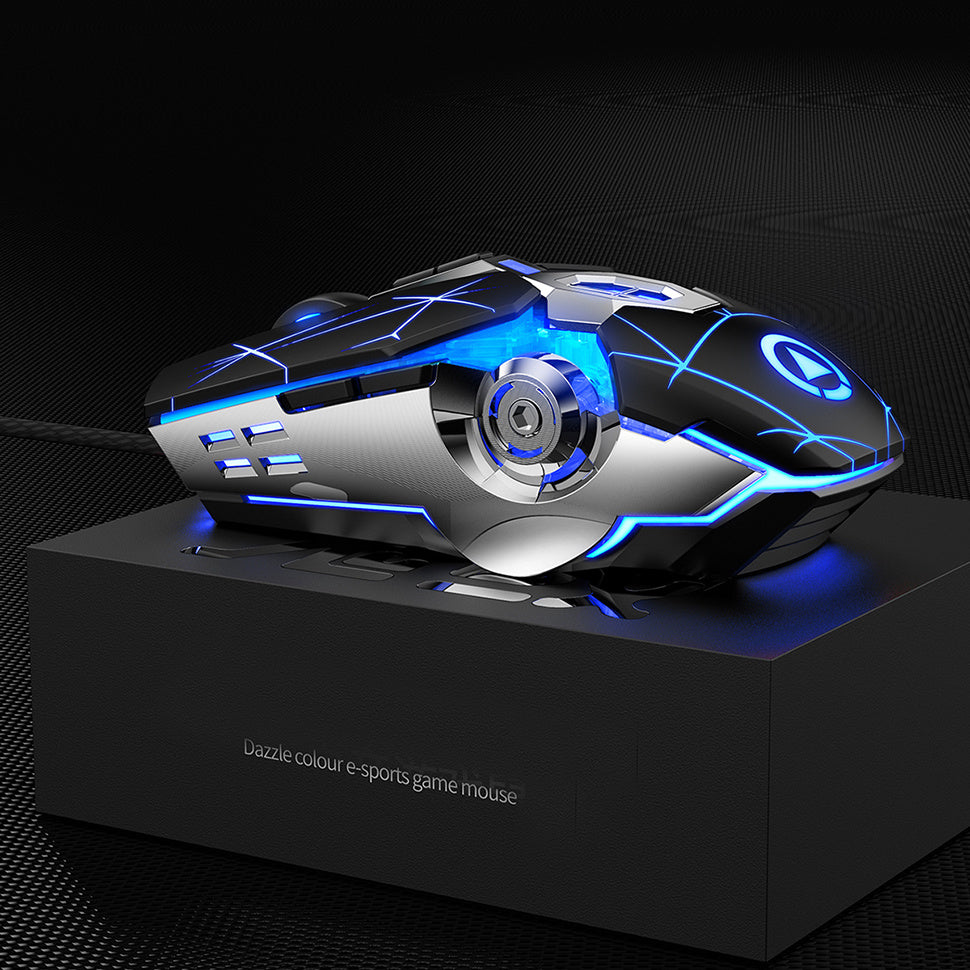 Gaming Mouse Wired Silent Mechanical