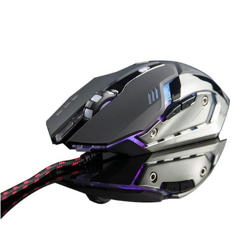Silent mute computer wired gaming mouse