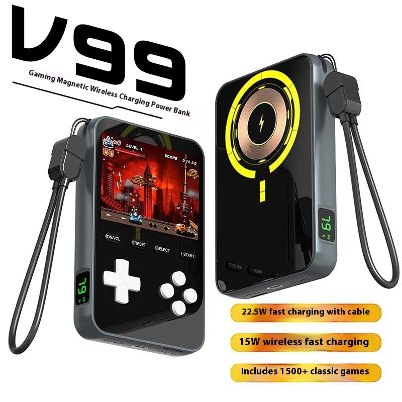 Magnetic Handheld Game Machine Power Bank