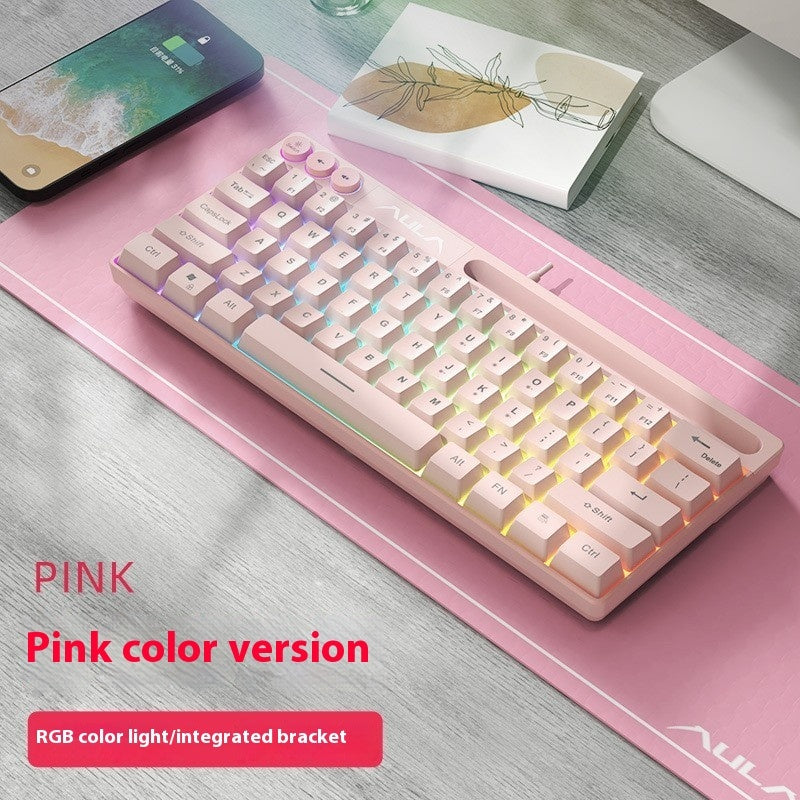 Wired RGB Gaming Keyboard Membrane Keyboard