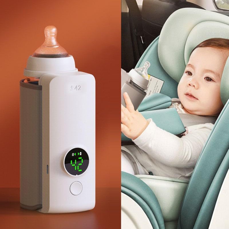 Rechargeable Baby Bottle Warmer Heating Bag Portable Universal