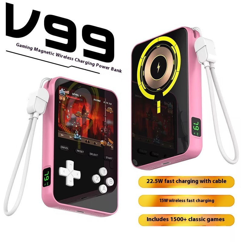 Magnetic Handheld Game Machine Power Bank