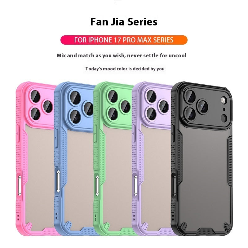 Frosted Soft Edges And Four Corners To Prevent Falling Protection Mobile Phone Case