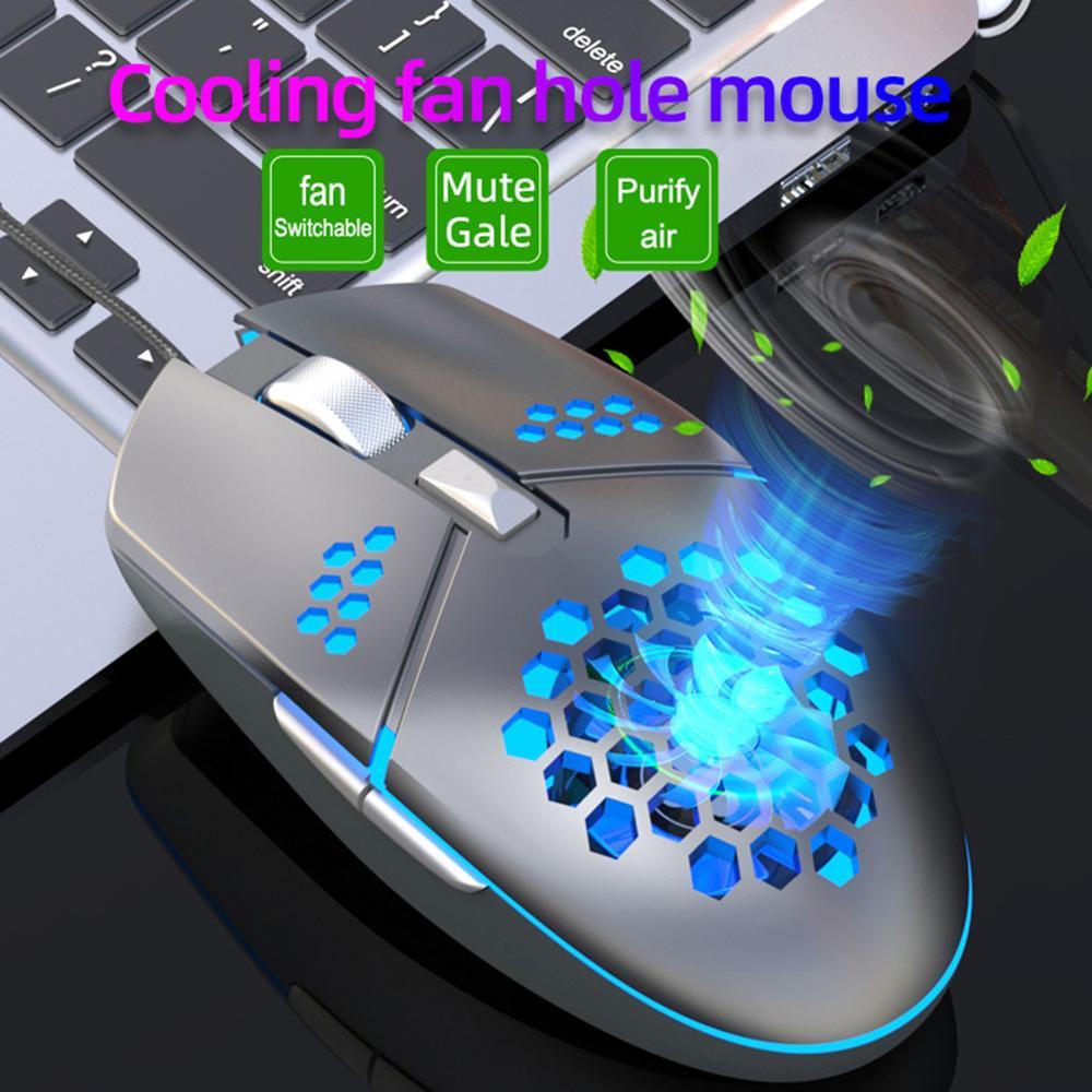 Cooling Hole Mechanical Game Mouse