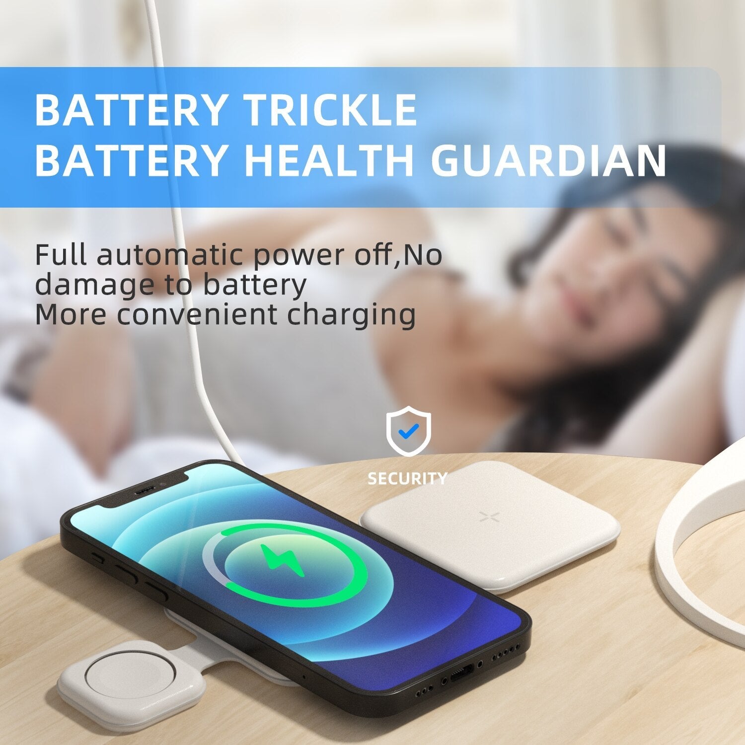 3 In 1 Magnetic Foldable Wireless Charging Station Multi-device